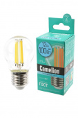 Лампа светодиодная Camelion LED12-G45-FL/845/E27 Филамент 12Вт E27 4500K BL1 от магазина РЭССИ