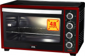 Мини-печь GFGril GFO-48BR 48л. 2000Вт красный/черный от магазина РЭССИ