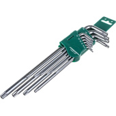 Комплект угловых ключей с центрированным штифтом EXTRA LONG TORX Jonnesway H08S110S от магазина РЭССИ