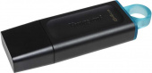 Флеш Диск Kingston 64Gb DataTraveler Exodia DTX/64GB USB3.0 черный/голубой от магазина РЭССИ