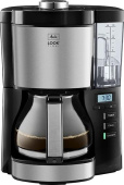 Кофеварка капельная Melitta Look V Therm Timer Black Filter 1000Вт черный/нержавеющая сталь от магазина РЭССИ