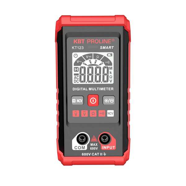 Мультиметр цифровой SMART KT 123 от магазина РЭССИ