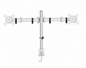 Кронштейн для мониторов Cactus CS-VM-D29-AL серебристый 13"-27" макс.8кг настольный поворот и наклон от магазина РЭССИ