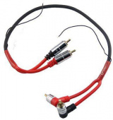 Кабель Ural RCA -PT05M красный/черный 0.5м межблочный 2RCA-2RCA бескислородная медь управляющий кабель от магазина РЭССИ