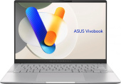 Ноутбук Asus VivoBook S14 OLED M5406WA-PP086W Ryzen AI 9 HX 370 32Gb SSD1Tb AMD Radeon 890M 14" OLED 3K (2880x1800) noOS silver WiFi BT Cam (90NB14P1-M004N0) от магазина РЭССИ