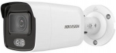 Камера видеонаблюдения IP Hikvision DS-2CD2027G2-LU(C)(4mm) 4-4мм цветная корп.:белый от магазина РЭССИ