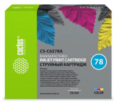 Картридж струйный Cactus CS-C6578A №78 многоцветный (39мл) для HP DJ 916c/920/920c/920cvr/920cw/920cxi/930/930c/930cm/930p/932c/935c/940/940c/940cvr/940cw/940cxi/950/950c/952c/959/959c/960/960c/960cse/960cxi/970/970c/970cse/970cxi/980c/980cxi/990/990c/990 от магазина РЭССИ