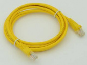 Патч-корд cat5E molded 2м желтый RJ-45 (m)-RJ-45 (m) от магазина РЭССИ