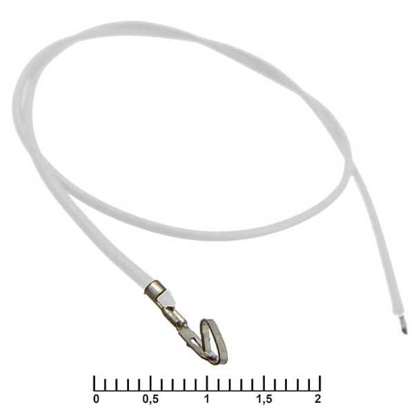 HU 2,54 mm AWG26 0,3m white от магазина РЭССИ