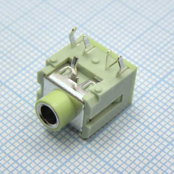 TRS 3.5 (mini jack) PJ зел. от магазина РЭССИ