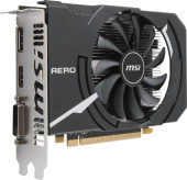 Видеокарта MSI PCI-E Radeon RX 550 AERO ITX 4G OC AMD Radeon RX 550 4096Mb 128 GDDR5 1203/6000 DVIx1 HDMIx1 DPx1 HDCP Ret от магазина РЭССИ