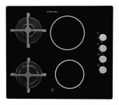 Газовая варочная поверхность Electrolux EGE6172NOK черный от магазина РЭССИ