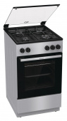Плита Газовая Gorenje GG5A11SJ серебристый (стеклянная крышка) реш.сталь от магазина РЭССИ