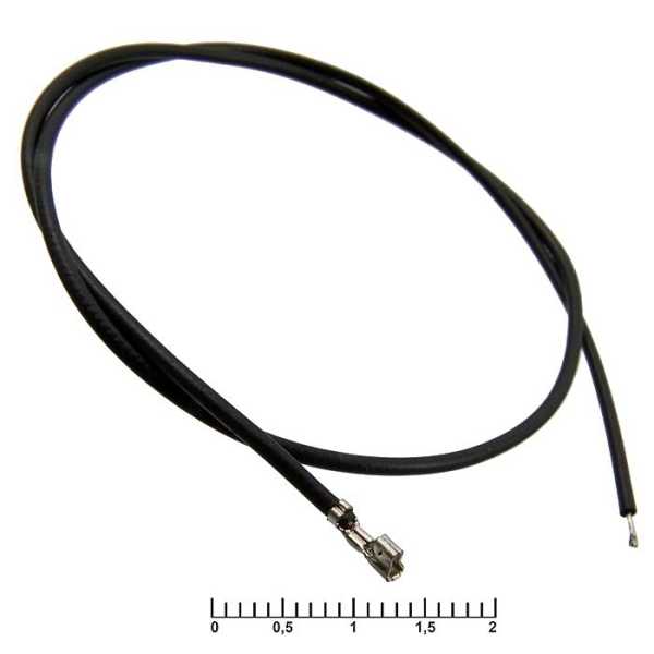 HB 2,00 mm AWG26 0,3m black от магазина РЭССИ