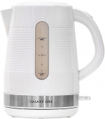 Чайник электрический Galaxy Line GL0225 1.7л. 2200Вт белый (корпус: пластик) от магазина РЭССИ