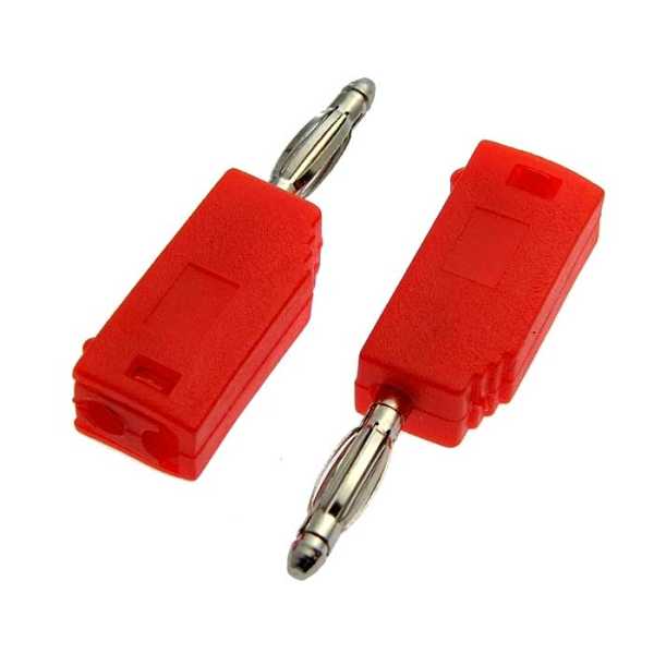 Z027 2mm Stackable Plug RED от магазина РЭССИ