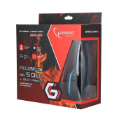Гарнитура игровая Gembird MHS-G10 черный/синий регулировка громкости кабель 2.5м от магазина РЭССИ