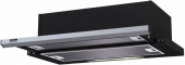 Вытяжка встраиваемая Krona Kamilla 600 slim черный/нержавеющая сталь управление: кнопочное (1 мотор) от магазина РЭССИ