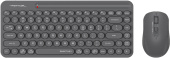 Клавиатура + мышь A4Tech Fstyler FG3200 Air клав:серый мышь:серый USB беспроводная slim Multimedia от магазина РЭССИ