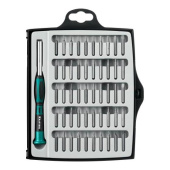 Отвертка для точных работ KRAFTOOL Precision-51 со сменными битами 51 предмет 25691 от магазина РЭССИ