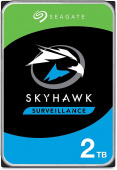 Жесткий диск Seagate SATA-III 2Tb ST2000VX015 Surveillance Skyhawk (5400rpm) 256Mb 3.5" от магазина РЭССИ