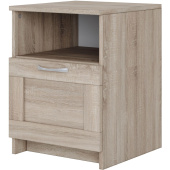 Прикроватная тумба Шведский Стандарт СИРИУС 1 ящик 41x39x53 см бежевая дуб сонома 2.02.03.010.3 от магазина РЭССИ