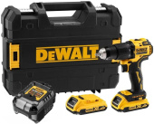 Дрель-шуруповерт DeWalt DCD709D2T аккум. патрон:быстрозажимной (кейс в комплекте) от магазина РЭССИ