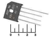 Диодный мост 	KBU2510 25А 1000В от магазина РЭССИ