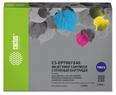 Картридж струйный Cactus CS-EPT907240 T9072 голубой (120мл) для Epson WorkForce WF-6090DW/WF-6590DWF Pro от магазина РЭССИ