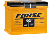 Аккумуляторная батарея FORSE 6ст-65 VL 1 660A 565107050 от магазина РЭССИ