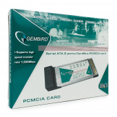 Контроллер Gembird CardBus PCMCIA на 2 SATA порта от магазина РЭССИ