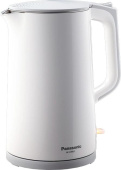 Чайник электрический Panasonic NC-CWK50 1.7л. 1500Вт белый корпус: нерж.сталь/пластик от магазина РЭССИ