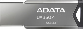 Флеш Диск A-Data 64Gb UV350 AUV350-64G-RBK USB3.0 серебристый от магазина РЭССИ
