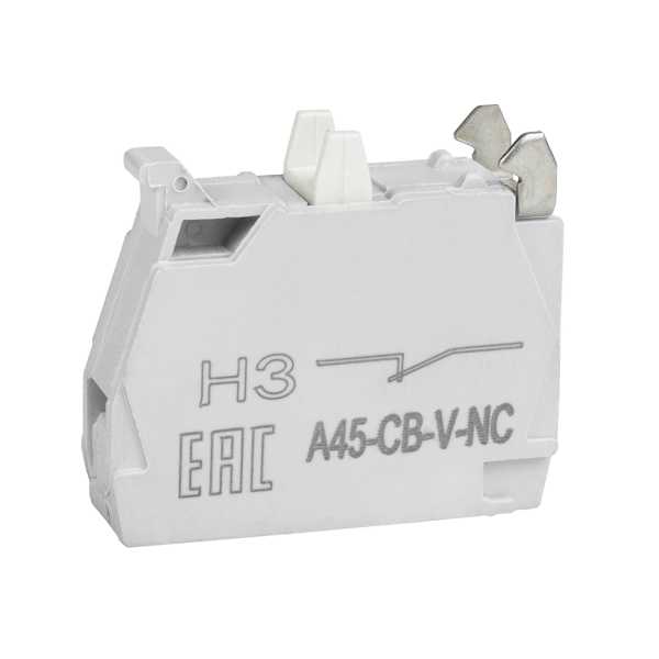 Блок контактный OptiSignal D22A 45-CB-VNC 1НЗ винтовой зажим ZBE102 от магазина РЭССИ