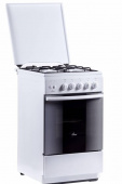 Плита Газовая Flama FG 2426 W белый (металлическая крышка) реш.сталь от магазина РЭССИ