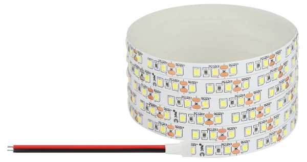 Лента светодиодная 9,6Вт/м 12В 4000К IP20 120LED/м 2835-120-4000K-12-9,6-8-IP20-1 year от магазина РЭССИ