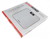 Весы напольные электронные Starwind SSP6010 макс.180кг серебристый от магазина РЭССИ
