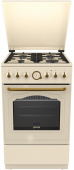 Плита Комбинированная Gorenje KS5250CLI слоновая кость (металлическая крышка) реш.чугун от магазина РЭССИ