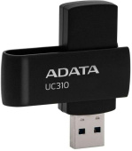 Флеш Диск A-Data 64GB UC310 UC310-64G-RBK USB3.2 черный от магазина РЭССИ