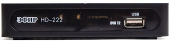 Ресивер DVB-T2 Сигнал Эфир HD-222 черный от магазина РЭССИ