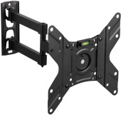 Кронштейн для телевизора Arm Media LCD-205 черный 14"-42" макс.25кг настенный поворот и наклон от магазина РЭССИ