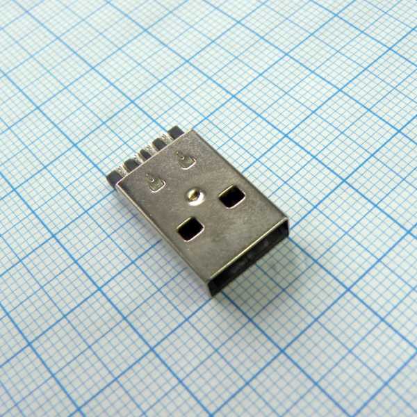 USB A 16 вилка на кабель от магазина РЭССИ