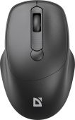 Мышь Defender Feam MM-296 черный оптическая 1600dpi silent беспров. USB 3but (52296) от магазина РЭССИ
