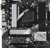 Материнская плата Asrock A520M PRO4 Soc-AM4 AMD A520 4xDDR4 mATX AC`97 8ch(7.1) GbLAN RAID+VGA+HDMI+DP от магазина РЭССИ