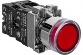 Кнопка NP2-BWххxx (3465 1NO+1NC Красный AC/DC 230V с LED подсветкой 574267)