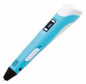 Ручка 3D Cactus CS-3D-PEN-A-BL PLA ABS LCD голубой от магазина РЭССИ