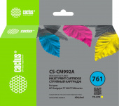 Картридж струйный Cactus CS-CM992A №761 желтый (400мл) для HP HP DesignJet T7100/Т7200 от магазина РЭССИ