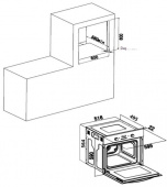 Духовой шкаф Электрический Maunfeld AEOC.575B черный от магазина РЭССИ