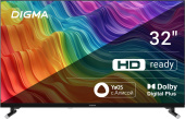 Телевизор LED Digma 32" DM-LED32SBB32 Яндекс.ТВ Frameless черный HD 60Hz DVB-T DVB-T2 DVB-C DVB-S DVB-S2 USB WiFi Smart TV (RUS) от магазина РЭССИ