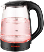 Чайник электрический Supra KES-1811G 1.8л. 1850Вт черный (корпус: стекло) от магазина РЭССИ